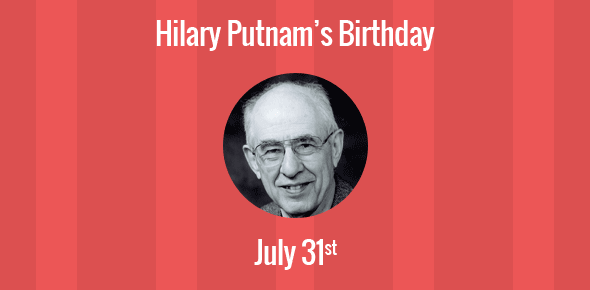 Hilary Putnam cover image