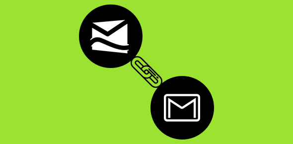 How do I link email accounts - Gmail and Hotmail?