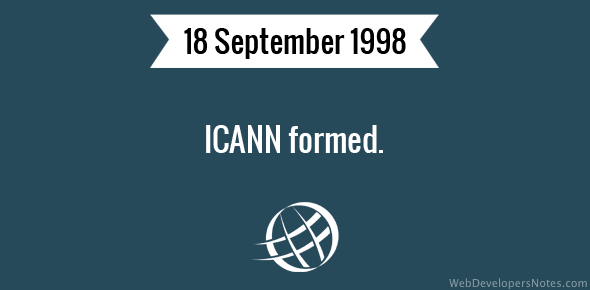 ICANN formed.