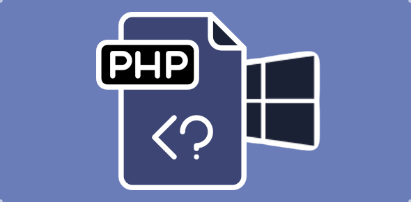 Install PHP on Windows 10