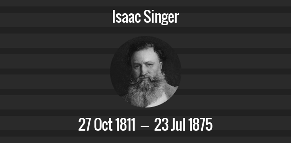 Isaac Singer cover image