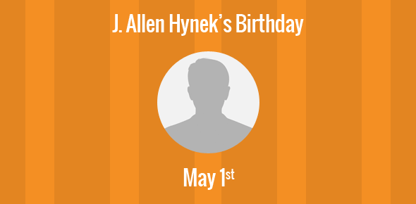 J. Allen Hynek cover image