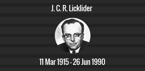 J. C. R. Licklider cover image