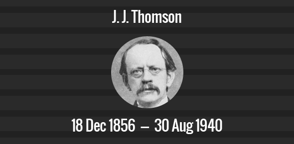 J. J. Thomson cover image