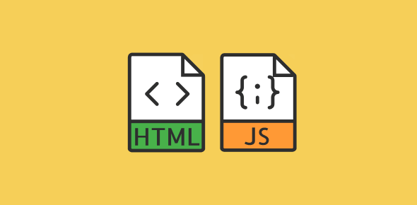 JavaScript Introduction – Writing JavaScript with HTML cover image