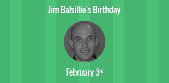 Jim Balsillie Birthday - 3 February 1961