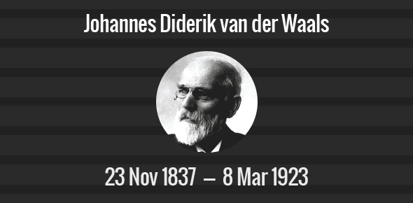 Johannes Diderik van der Waals cover image