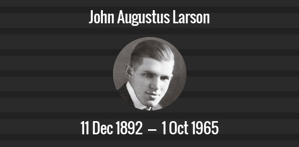 John Augustus Larson cover image