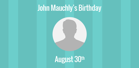 John Mauchly cover image