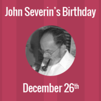 John Severin Birthday - 26 December 1921
