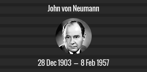 John von Neumann cover image