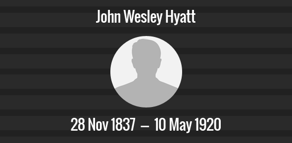 John Wesley Hyatt cover image