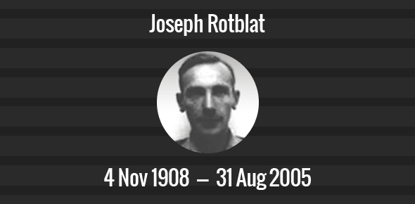 Joseph Rotblat cover image