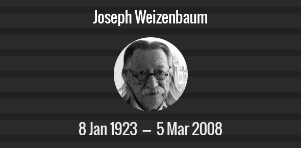 Joseph Weizenbaum cover image