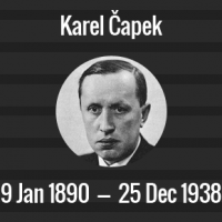 Karel Čapek Death Anniversary - 25 December 1938