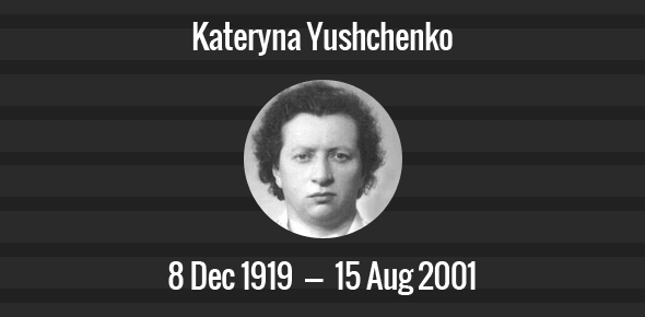 Kateryna Yushchenko cover image