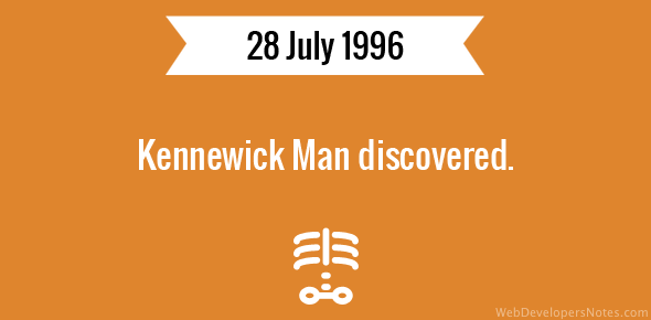 Kennewick Man discovered cover image