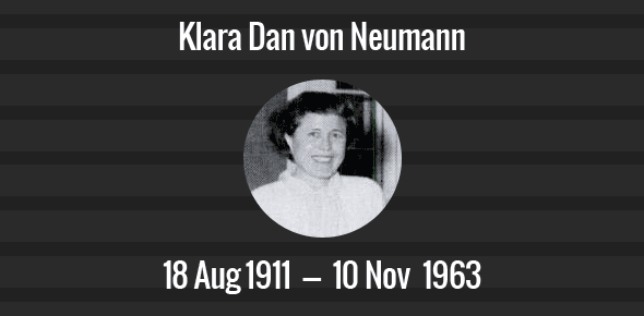 Klara Dan von Neumann cover image