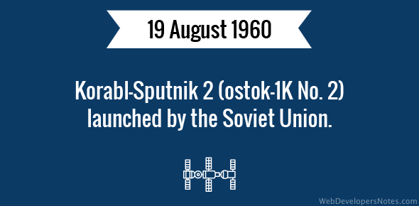 Korabl-Sputnik 2 launched cover image