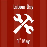 Labour Day - 1 May
