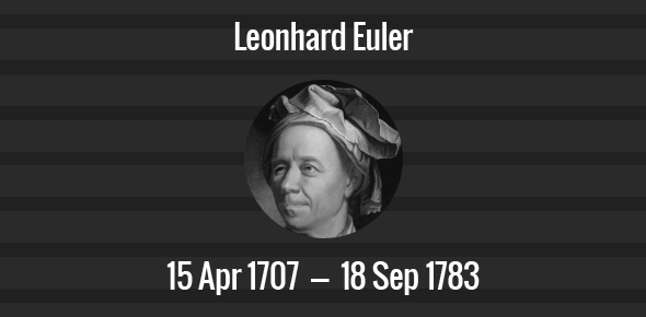 Leonhard Euler cover image