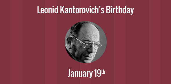 Leonid Kantorovich cover image