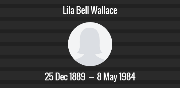 Lila Bell Wallace cover image