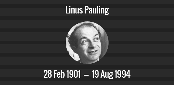 Linus Pauling cover image