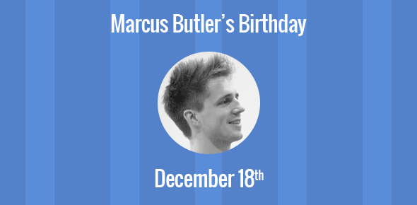 Marcus Butler cover image