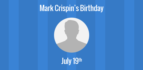 Mark Crispin cover image