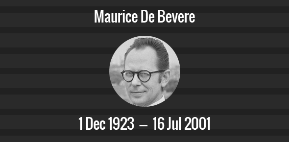 Maurice De Bevere cover image