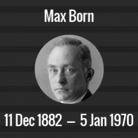 Max Born Death Anniversary - 5 January 1970
