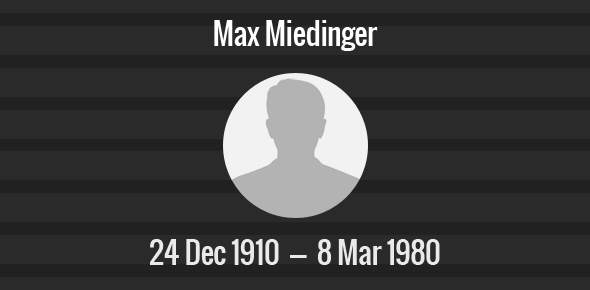 Max Miedinger cover image