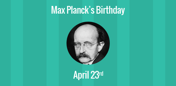 Max Planck cover image