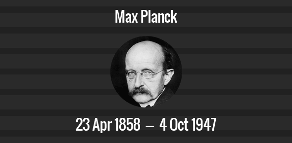Max Planck cover image