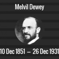 Melvil Dewey Death Anniversary - 26 December 1931