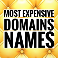Most expensive domain names