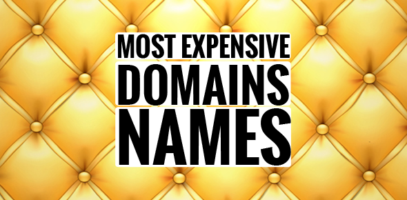 Most expensive domain names cover image
