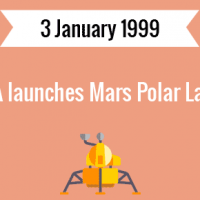 NASA launches Mars Polar Lander