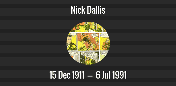 Nick Dallis Death Anniversary - 6 July 1991