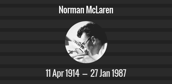Norman McLaren cover image