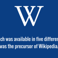 Nupedia was Wikipedia precursor