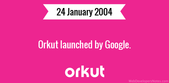 Orkut launched cover image