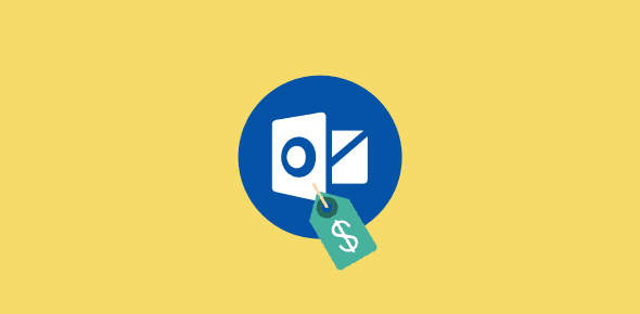 What is the cost of Outlook email program?