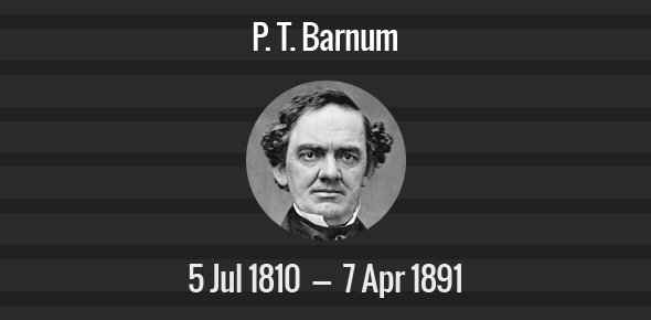 P. T. Barnum cover image