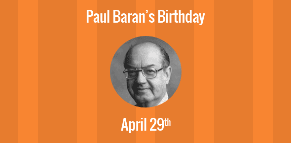 Paul Baran cover image