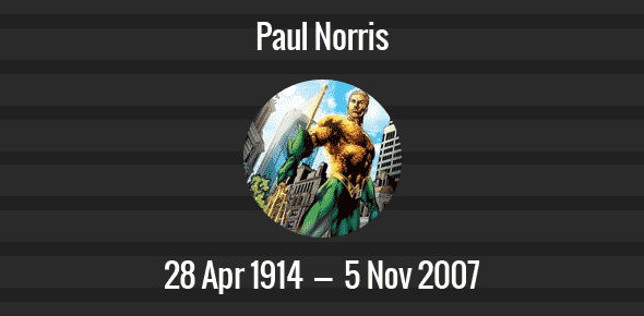 Paul Norris cover image