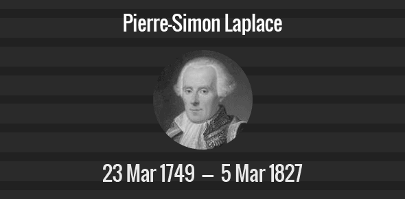Pierre-Simon Laplace cover image