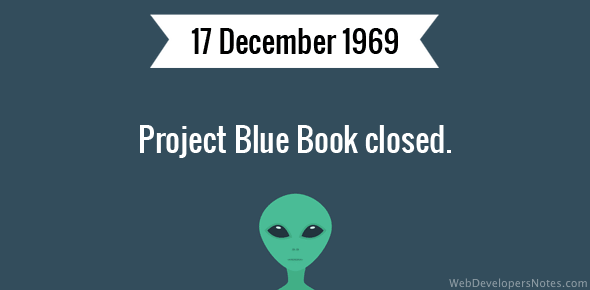 Project Blue Book closed cover image
