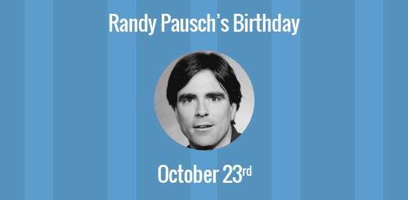 Randy Pausch cover image